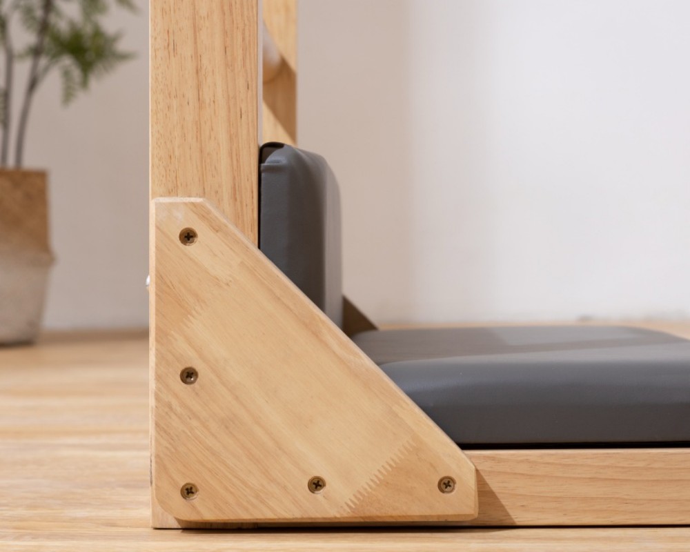 Pilates Ladder Barrel-wooden base  (12)
