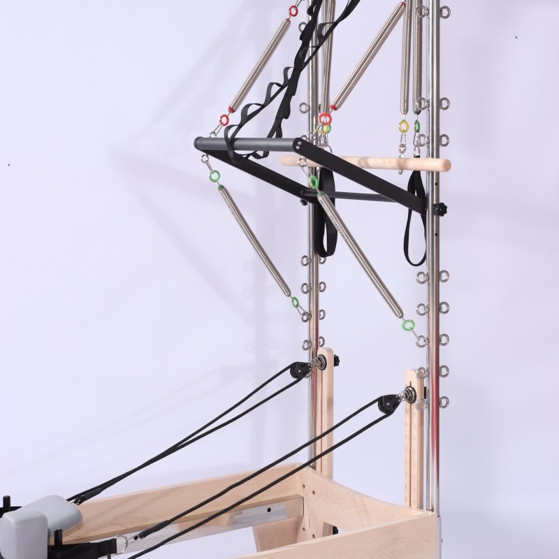 Maple Pilates Reformer With Tower (12)
