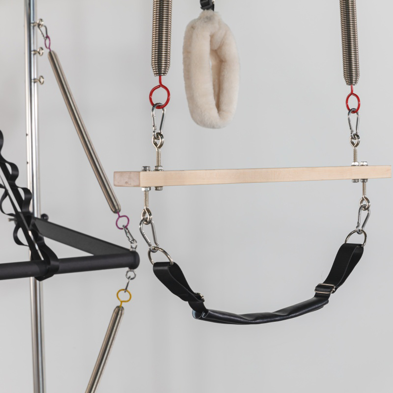Professional Maple Pilates Cadillac Trapeze (7)