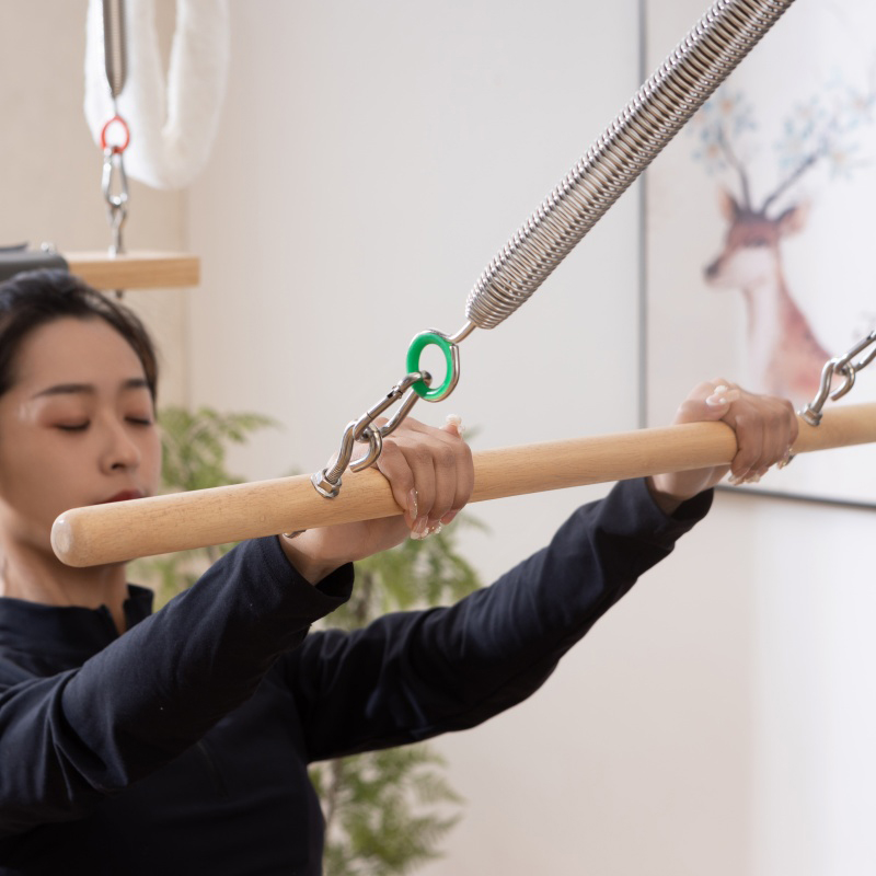Oak Pilates Cadillac Trapeze (14)