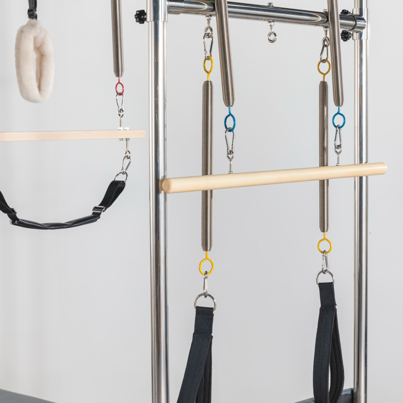 Professional Maple Pilates Cadillac Trapeze (12)